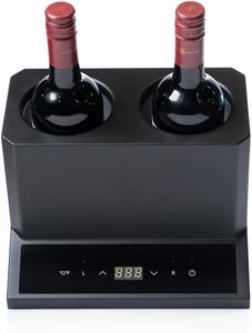 Frigorifero Elettrico Portatile a Doppia Zona per 2 Bottiglie, Mini Frigo a Batteria in Plastica per Casa, Hotel, Ristorante, Camper, Auto e Uso Esterno - Product Image 2
