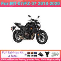 Kit de carénage complet pour moto à injection, compatible avec Yamaha MT07 FZ07 MT-07 MT 07 2018-2020