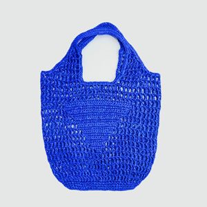 Sac fourre-tout en paille tressée fait main Hongze Arts And Crafts, taille moyenne, poche ouverte, collection Printemps 2023, usage quotidien - Product Image 3