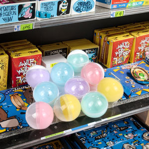 Cápsulas <span class=keywords><strong>de</strong></span> <span class=keywords><strong>Plástico</strong></span> PP Vacías Translúcidas <span class=keywords><strong>de</strong></span> Color Macaron <span class=keywords><strong>de</strong></span> 50 mm <span class=keywords><strong>para</strong></span> Máquinas Expendedoras, Venta al Por Mayor OEM - Product Image 6