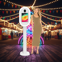 Nouveau modèle de photomaton pour iPad, idéal pour les événements, mariages et fêtes, avec des boîtes en plastique faciles à installer