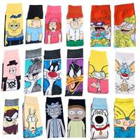 Xianghui - Cartoon Socks for Men, Unisex Size, Custom Logo