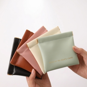 กล่องใส่เครื่องมือพกพาแบบหนัง PU น้ำหนักเบา ยี่ห้อ NIEN สำหรับผู้หญิง พร้อมโลโก้ OEM แบบกำหนดเอง  พร้อมคลิปหนีบแบบสปริง  สำหรับใส่เครื่องสำอางขนาดเล็ก สายดาต้าแบบใช้ซ้ำได้ - Product Image 1
