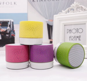 Portable Speaker Cylinder Shape Multi Color Plastic Cabinet Wireless Bluetooth V5.0 Full-Range Audio Indoor Use - Product Image 1