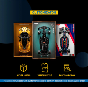 Trong suốt siêu xe thể thao Acrylic hiển thị khối lưu trữ <span class=keywords><strong>Lego</strong></span> Mô hình Bảng hàng đầu chống bụi lớn các mặt hàng phòng khách acry hộp - Product Image 5