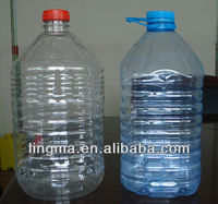 Machine semi-automatique de moulage par étirage de bouteilles PET en plastique d'eau minérale Machine de soufflage de 10 litres souffleur de bouteilles