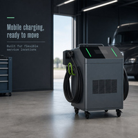 Chargeur DC 40 kW, Chargeur Rapide DC 60 kW 120 kW, Station de Recharge Commerciale pour Véhicules Électriques avec Deux Connecteurs pour Zones à Fort Trafic