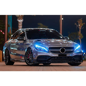 <span class=keywords><strong>Amg</strong></span> Surrounds Kit de conversion de pare-chocs avant et arrière pour <span class=keywords><strong>Mercedes</strong></span>-Benz Classe C W205 Pré à <span class=keywords><strong>C63</strong></span> 2015-2018 - Product Image 3