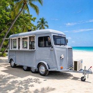 Remolque de Comida Móvil Vintage con Pintura Personalizada y Ventana de Servicio para Restaurantes y Empresas de Catering al Aire Libre - Product Image 1