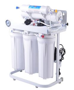 Sistema de Filtro de Agua de Ósmosis Inversa Alcalinizante Eléctrico, Autolimpiante, Membrana RO de 6 Etapas, Instalación en Encimera, 75 Galones - Product Image 3