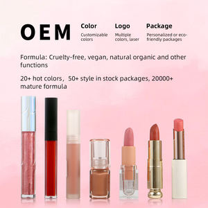 Vrouwen Hydraterende Vloeibare Lipgloss Met Glitter Nude Glossy Private Label Lip Glazuur Blad Lipgloss Lipgloss - Product Image 5