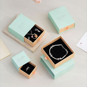 <b>Personalized</b> Jewellery Packing Earrings Necklace Bracelet <b>Jewelry</b> Gift Packaging Boxes Custom Logo Paper Drawer <b>Box</b> for <b>Jewelry</b> - Product Image 2