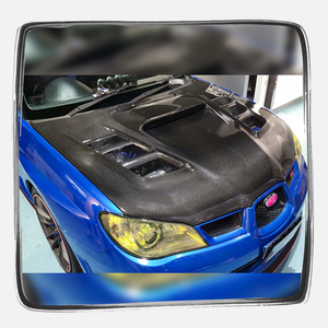 ฝากระโปรงหน้าแบบพรีเมียม VF พร้อมช่องดักอากาศ สำหรับ Impreza WRX STI รุ่นที่ 9 สไตล์ JDM อะไหล่ตกแต่ง - Product Image 1