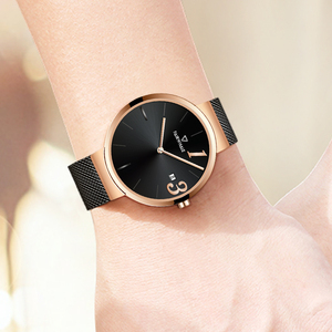 Montre couple Mark Fairwhale à quartz, cadran « 13.14 Love », étanche 3 ATM, bracelet en acier, ensemble montres pour elle et lui, FW-3220 - Product Image 2