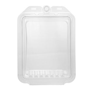 Marca confiable de Taiwán, embalaje transparente sin etiquetas a prueba de manipulaciones para alimentos, sándwich Burrito Grab-N-Go sostenible reciclable - Product Image 3