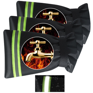 Outdoor Faucet Cover Heat <b>Insulation</b> Sleeve With <b>Reflective</b> Strip For Winter Freeze Protection And Anti Icing - Product Image 1