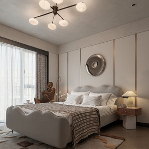 Personnalisation simplifiée des meubles de la <span class=keywords><strong>suite</strong></span> d'hôtel Rela Noyau de lit en bois jumelé à une armoire spacieuse et à une coiffeuse - Product Image 1