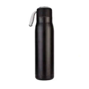 Novo Design atacado personalizado aço inoxidável parede dupla esporte garrafa térmica vácuo isolado garrafa de água quente logotipo personalizado