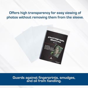 Fundas para fotos FX x5x7 PP para álbumes de fotos, tarjetas de presentación, sin ácido, sin PVC, fáciles de transportar, diseño moderno, compatibles con protectores de hojas, tipo Topload - Product Image 4