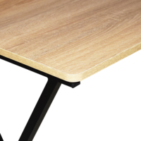 Haute qualité nouvelle conception de mode travail étude écriture métal acier bureau ordinateur bureaux Table de bureau