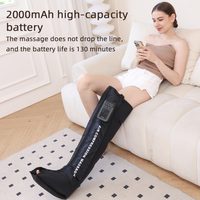 Nouveau système de récupération par compression d'air OEM/EDM bottes de récupération des pieds et des jambes pour une circulation améliorée sans fil batterie intégrée