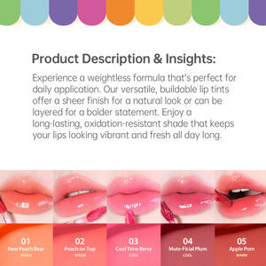 Brillo Labial con Tinte de Pera Jugosa Jimmy Fang de la BBC, 3.6 g, Brillo Labial Hidratante y Brillante - Product Image 5