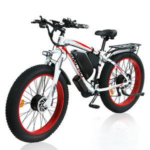 Entrepôt aux États-Unis Zeegr vélo électrique puissant double moteur 2000w vélo de ville électrique hybride vélo électrique 26 "gros pneu Ebike - Product Image 1