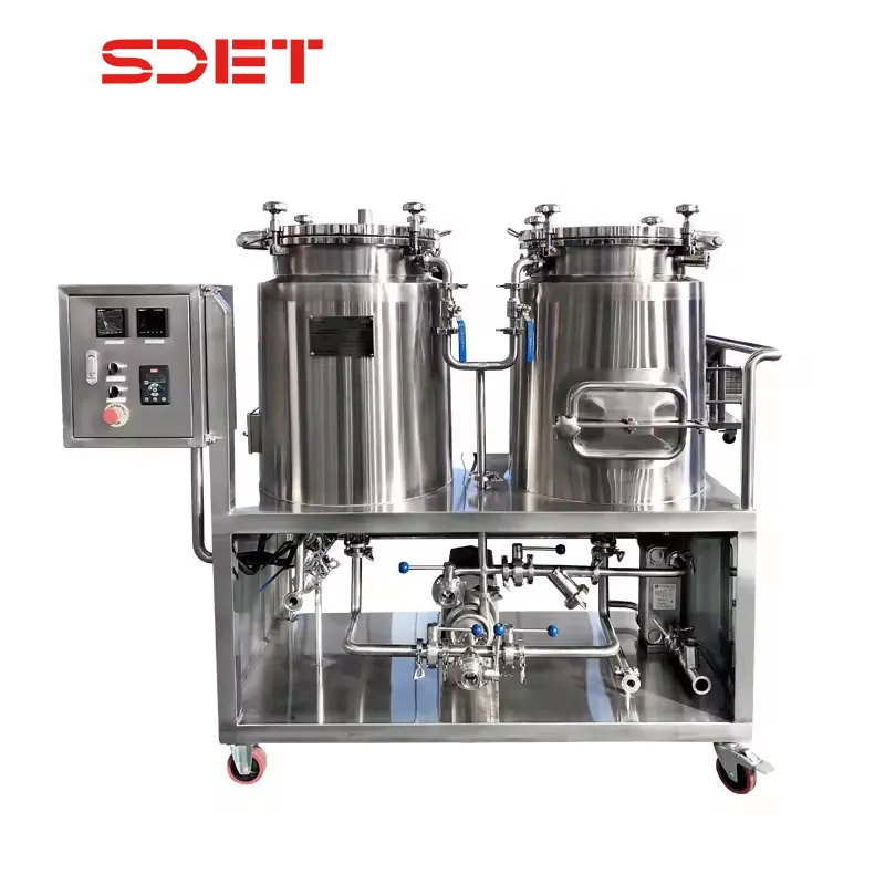 Nano Brewery 60l Microbrewery Equipment 2ベッセルターンキービール醸造システム