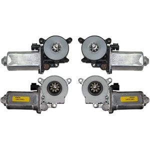 Juego de motores de elevalunas eléctricos Trq para Buick Lesabre, Park Avenue, Cadillac DeVille, Seville, Oldsmobile 88, 1991, 2003, 4 piezas - Product Image 1