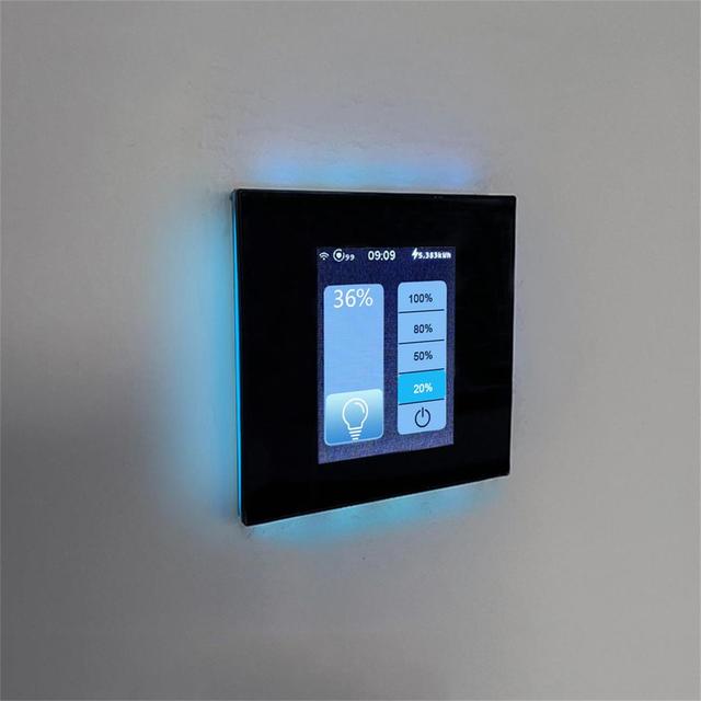 Lanbon L8 EU US Standard Smart Home Wifi Tuya Smart Dimmer Light Switch Smote Control Products
