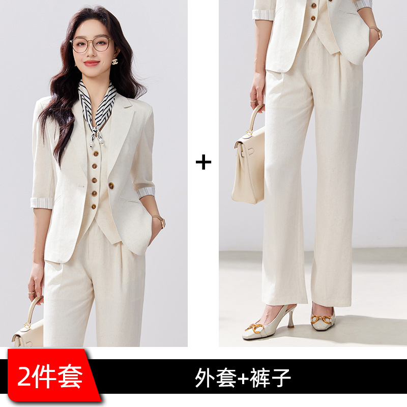 off-white suit trousers