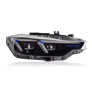 ชุดไฟหน้ารถยนต์แบบ LED รุ่น F30 F35 ปี 2013-2019 ซีรีส์ 3 อั<span class=keywords><strong>พ</strong></span>เกรดปี 2022 ดีไซน์ล่าสุด แบบพวงมาลัยซ้าย - Product Image 4