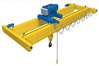 Pont roulant à double poutre de style européen Yiteng, palan électrique 40 tonnes, hauteur de levage 20 m, portée 10 m, utilisation intérieure/extérieure