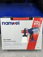 Pistolet de pulvérisation sans air, nouvelle conception, outils électriques, 800 ml, pistolet à peinture sans fil, machine à peinture à batterie