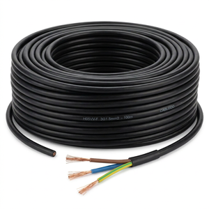 Cable de Alimentación Flexible H05VV-F 300/500V, Cable Eléctrico Multifilar de <span class=keywords><strong>PVC</strong></span> con Certificación VDE y CE para Electrodomésticos y Equipos de Informática - Product Image 2