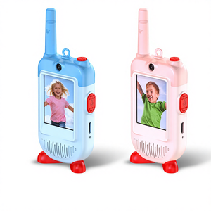 어린이를위한 새로운 부모 자녀 비디오 워키토키 장난감 양방향 통신 가족 활동을위한 교육용 충전식 장치 - Product Image 1