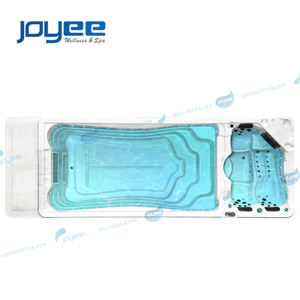JOYEE Piscine écologique pour 10 personnes combinée avec le bain à remous Jakuzi <span class=keywords><strong>Spa</strong></span> <span class=keywords><strong>de</strong></span> nage extérieur sans fin avec système <span class=keywords><strong>de</strong></span> turbine - Product Image 1