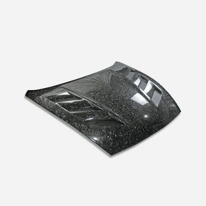 Capó Ventilado de Fibra de Carbono Estilo AMS para NISSAN 370Z Z34 2009, Color Negro EPR - Product Image 2