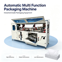 Machine d'emballage avec fonction de comptage automatique pour enregistrer les paquets de mouchoirs avant le processus d'emballage