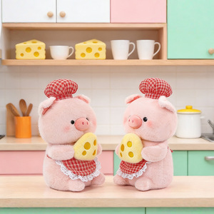 Cuscino Peluche a Forma di Maialino, Morbido Pupazzo Imbottito, Grazioso Ornamento da Comodino, Popolare Decorazione per la Casa, Regalo per Lei e Ragazze - Product Image 4