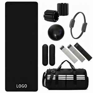 Set <span class=keywords><strong>de</strong></span> Accesorios <span class=keywords><strong>de</strong></span> Yoga y Pilates: Colchoneta, Mancuernas, Brazaletes Personalizados para Tobillos y Muñecas, Barra <span class=keywords><strong>de</strong></span> Pesas, Anillo <span class=keywords><strong>de</strong></span> Fuerza, Kit <span class=keywords><strong>de</strong></span> Pilates <span class=keywords><strong>de</strong></span> Silicona - Product Image 2