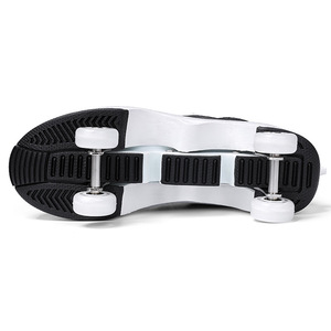 Helios High Top Roller Skates Double Row Wheels PU Outsole Cushioned All Seasons Round Toe - Product Image 5