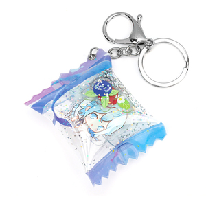 Vograce Tùy Chỉnh Kẹo Túi Acrylic Quyến Rũ Anime Acrylic Trong Suốt Keychain - Product Image 3