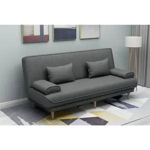 High Level Custom Unique Living Room Furniture Save Space Multi-Purpose Fabric Folding Sofa Cum Bed