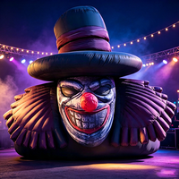 Costume de mascotte gonflable publicitaire personnalisé, imperméable, pour la promotion de la marque, Halloween et Noël