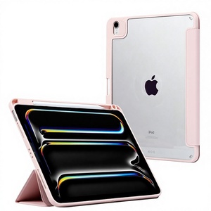Funda Protectora para <span class=keywords><strong>iPad</strong></span> 2025, Nueva, para <span class=keywords><strong>Pro</strong></span> 11 Pulgadas, Air7, Anti-Flexión, <span class=keywords><strong>12.9</strong></span>, 11.ª Generación, Mini6, Transparente - Product Image 2