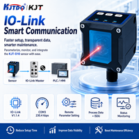 Sensor Pengukur Jarak Laser KJT Seri D 10m dengan IO-Link Sensor Jarak Cerdas Industri untuk Otomasi