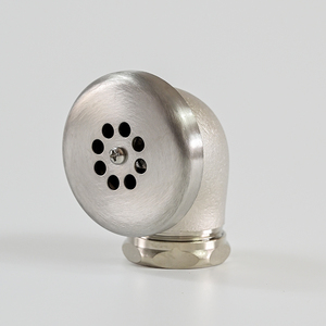 3.5-inch Commercial Twist Handle Waste Drain Valve for Restaurant Hotel Kitchens <strong>Sink</strong> <strong>Strainer</strong> <strong>with</strong> <strong>Overflow</strong> - Product Image 5