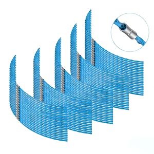 อะไหล่เครื่องตัดหญ้าอัตโนมัติ รุ่น F016800182 แพ็ค 100 ชิ้น สายเอ็นตัดหญ้า A6487 สำหรับเครื่องตัดหญ้าแบบสปูล  ขนาด 3.5 มม. ยาว 31 ซม. สีฟ้า รุ่น GL680 685 690 - Product Image 1