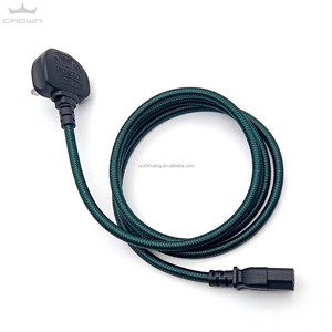 High-end voedingskabel 3-pins gefuseerd UK BS laptop stroomkabel Home Theater systeem stroomkabel voor krachtige servers - Product Image 2